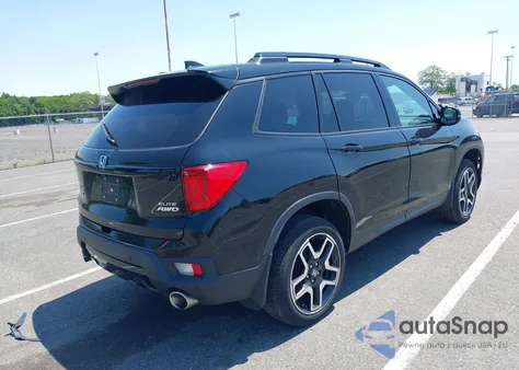 2022 Honda Passport Awd Elite из США, поврежденный, VIN 5FNYF8H00NB004126